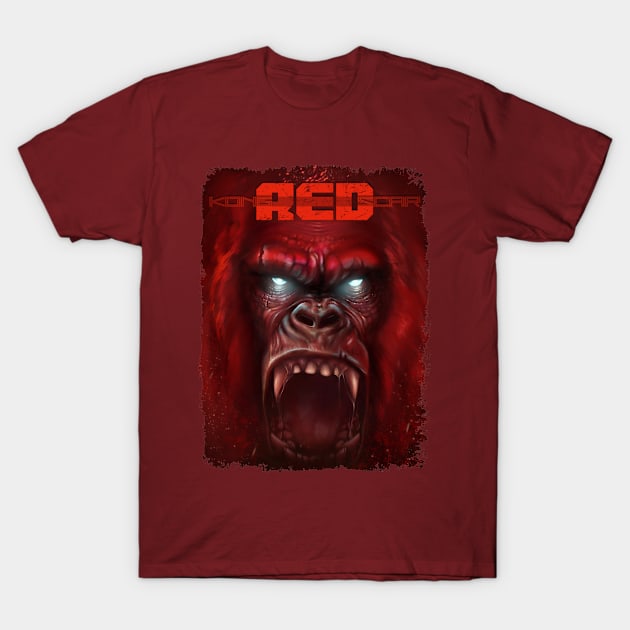 Red King Scar Kong (scratches) T-Shirt by ModManner